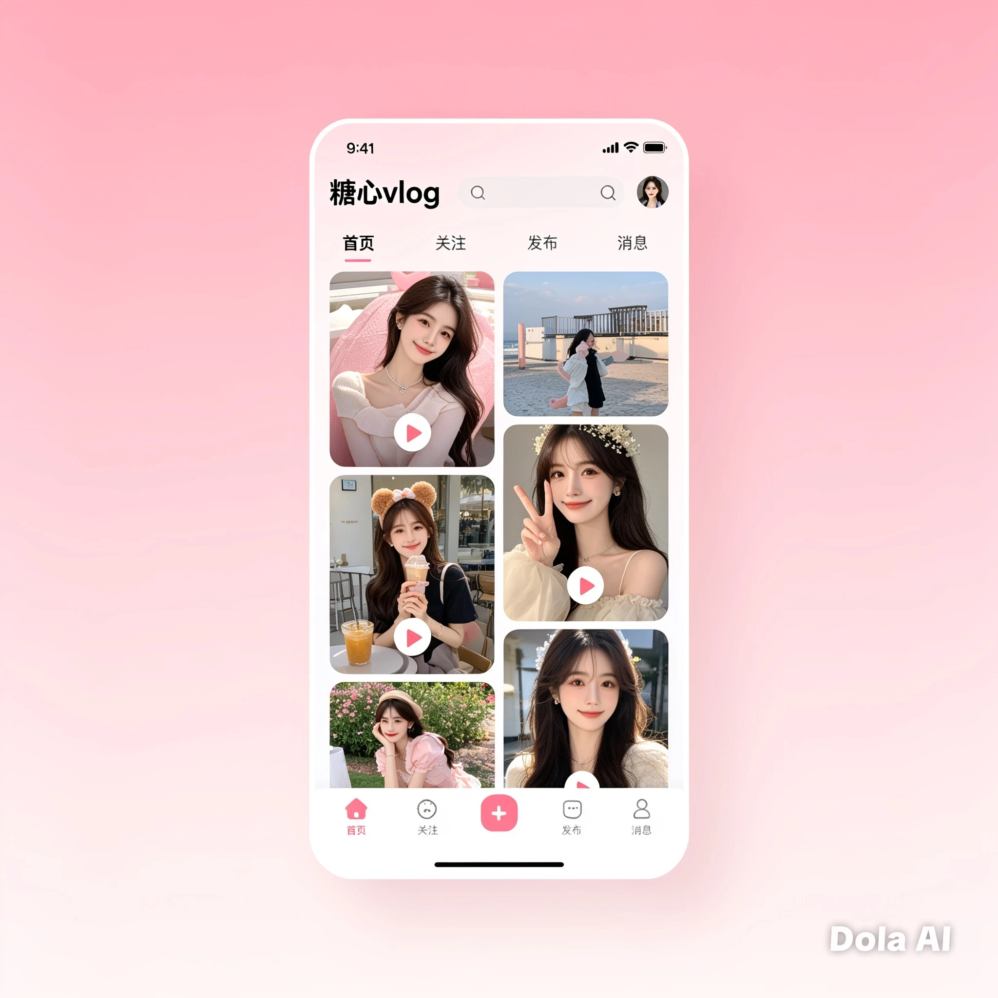 糖心Vlog APP界面体验